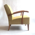 art-deco křeslo, retronaut