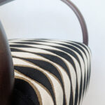 art-deco křeslo, retronaut